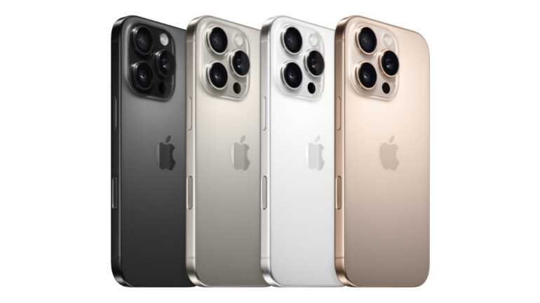 iPhone 16 Pro and 16 Pro Max launch colors