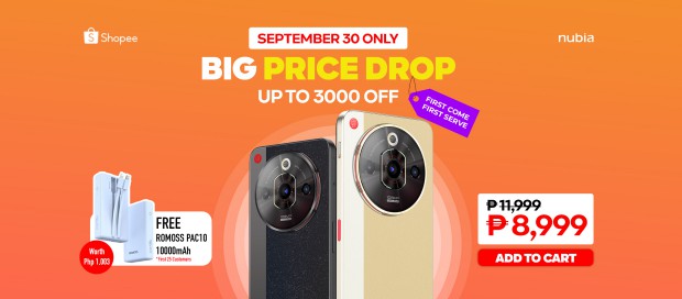 Exclusive nubia Deals: Shopee Payday Sale on September 30!