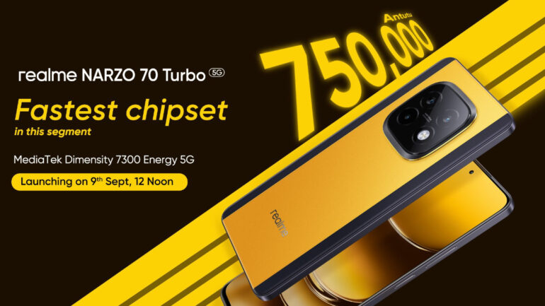 realme narzo 70 Turbo 5G India launch date 1