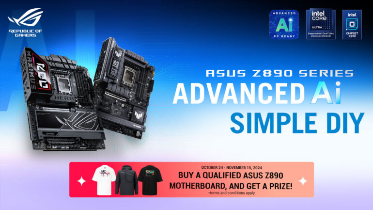 ASUS Z890 motherboards PH launch promo