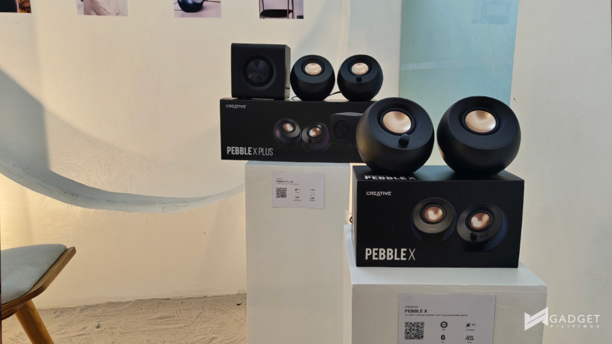 Creative Philippines new audio launch Pebble X series