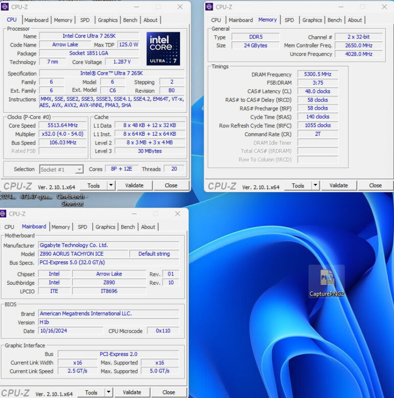 GIGABYTE Z890 AORUS TACHYON ICE Overclock 2