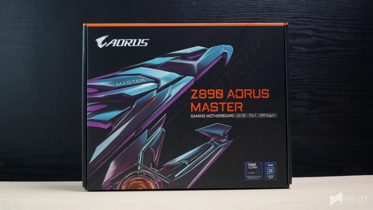 Gigabyte Z890 Aorus Master Motherboard Review 002