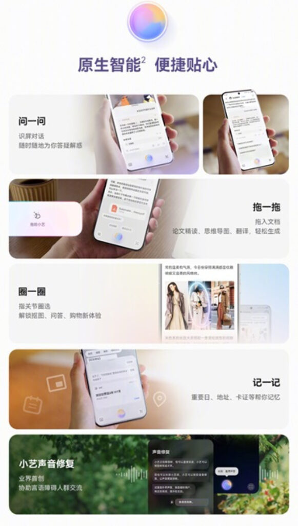 HarmonyOS NEXT launched Xiaoyi AI Assistant