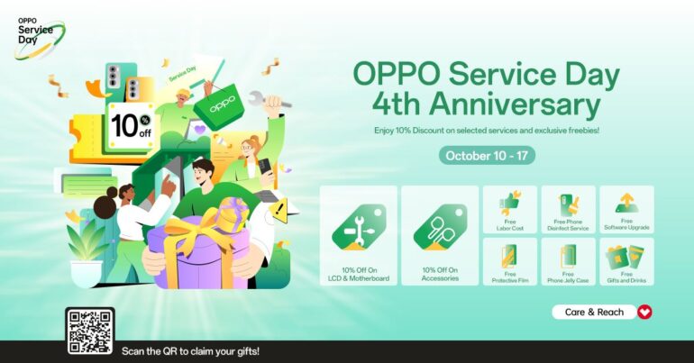 OPPO Service Day 4th Anniversary