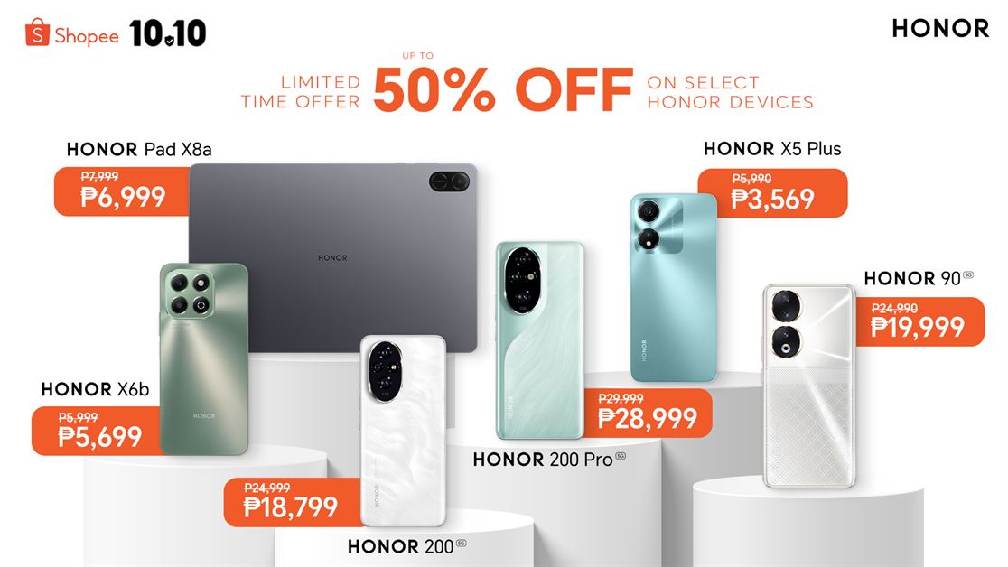 Pad X8aHONOR Deals at Shopee