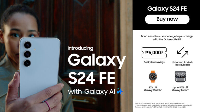 Samsung Galaxy S24 FE PH promo