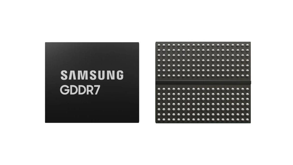 Samsung World's First 24GB GDDR7 DRAM chip