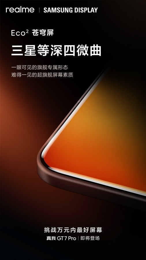 realme GT 7 Pro China launch date poster 3