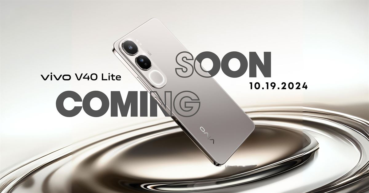 vivo V40 Lite Set to Debut in the Philippines