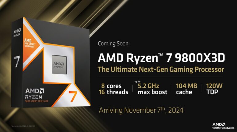 AMD Ryzen 7 9800X3D Review CPU