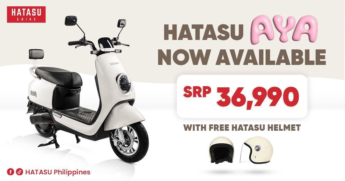 HATASU AYA Electric Bike Launches in Philippine Market