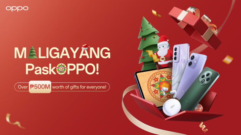 Maligayang PaskOPPO holiday campaign 1