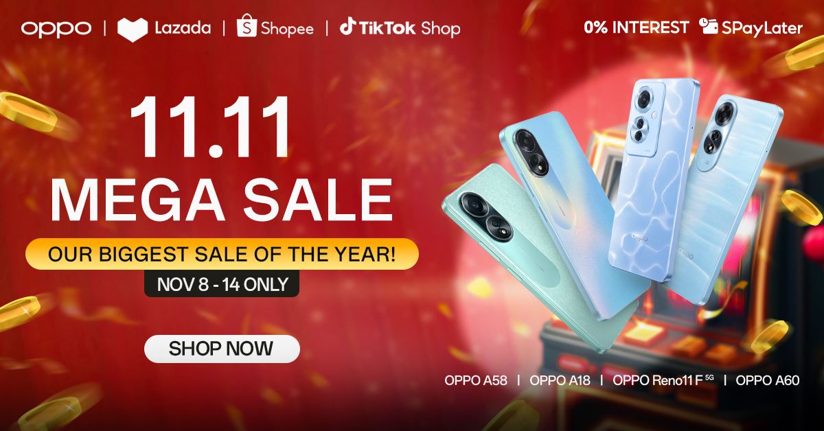 OPPO Announces Massive 11.11 Sale with Substantial Discounts and Exclusive Deals