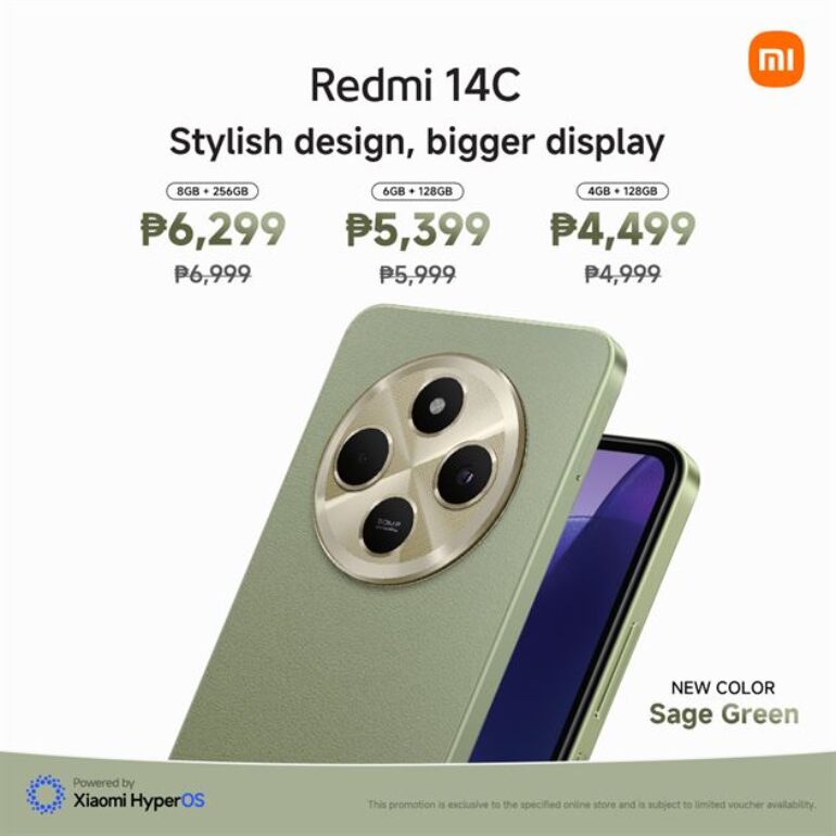 Redmi 14C Sage Green