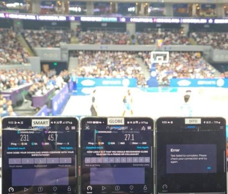 Smart 5G at MOA Arena