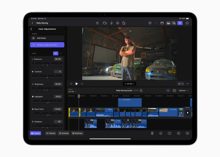 Final Cut Pro 11 for iPad