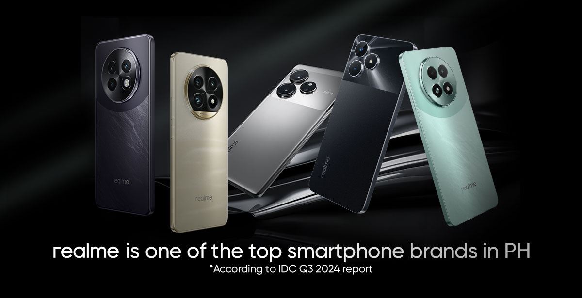 IDC: realme Maintains Strong Position in PH Smartphone Market for Q3 of 2024