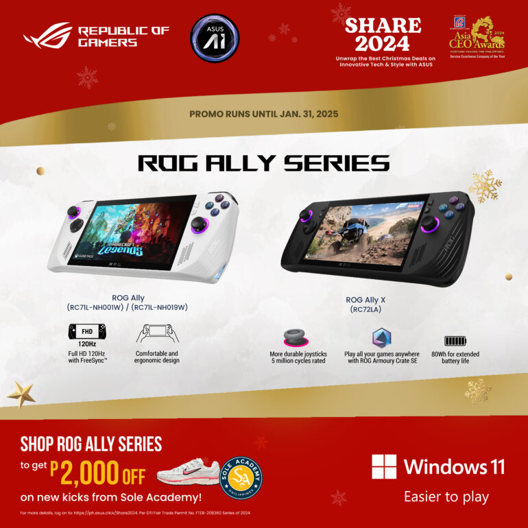 ASUS Share 2024 Promo ROG Ally X