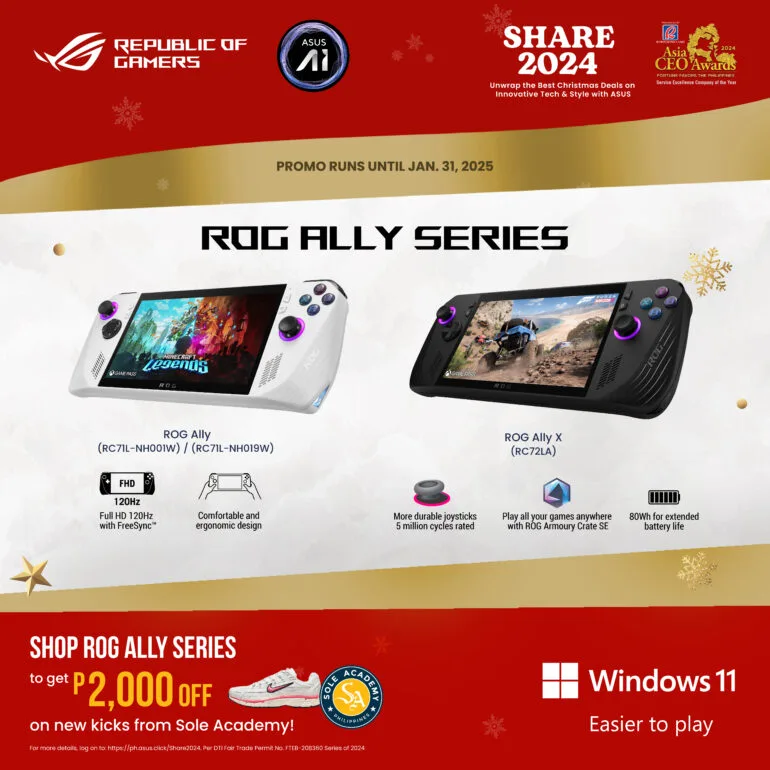 ASUS Share 2024 Promo ROG Ally X