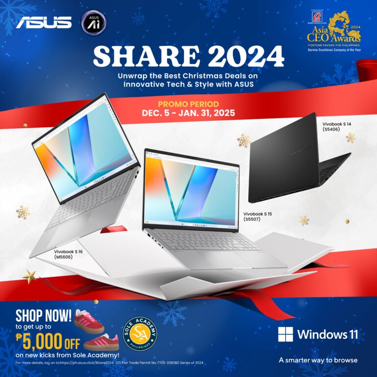 ASUS Share 2024 Promo Vivobook