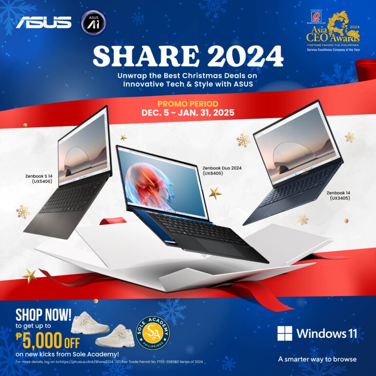 ASUS Share 2024 Promo Zenbook