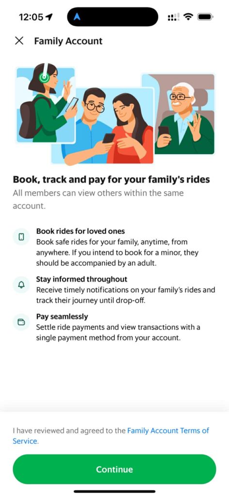 Grab Family Account 2