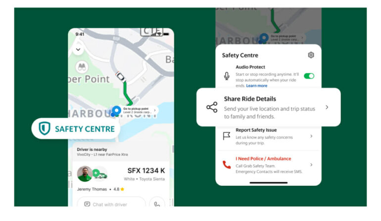 Grab Share Ride Details