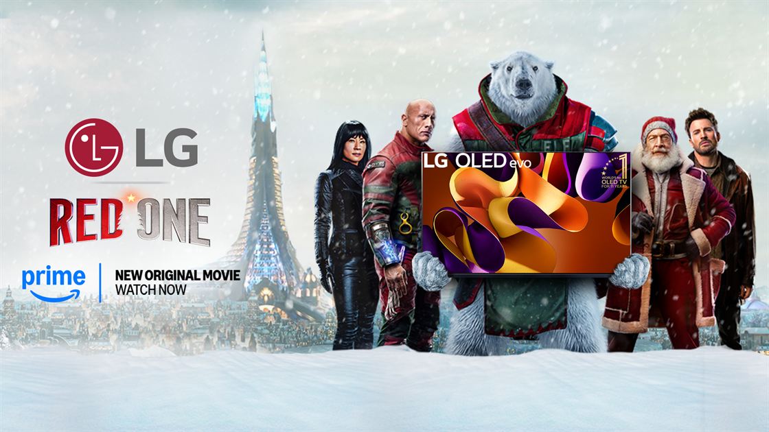 LG Partners with Amazon MGM Studios to Stream ‘Red One’ on LG Smart TVs