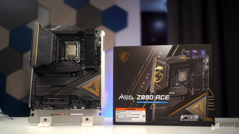 MSI MEG Z890 Ace Motherboard Review PH