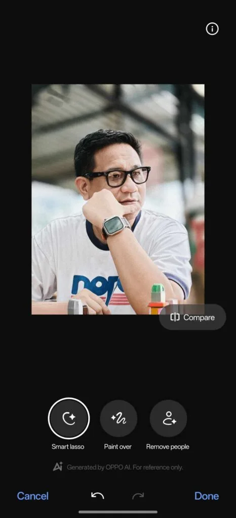 OPPO Find X8 AI Erase 1