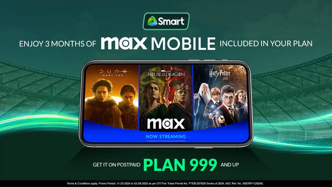 Smart Partners with Max to Enhance Streaming Options for Postpaid Customers