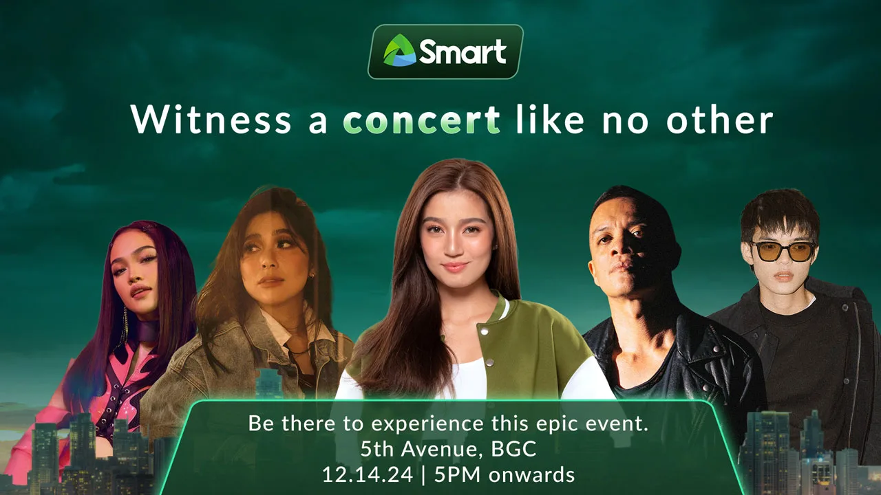 Smart 5G Max Experience Event in BGC Happening on December 14