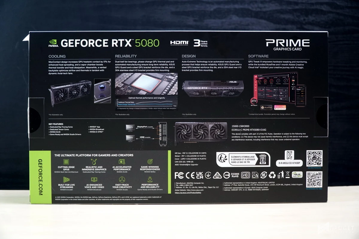ASUS Prime RTX 5080 OC Review 009