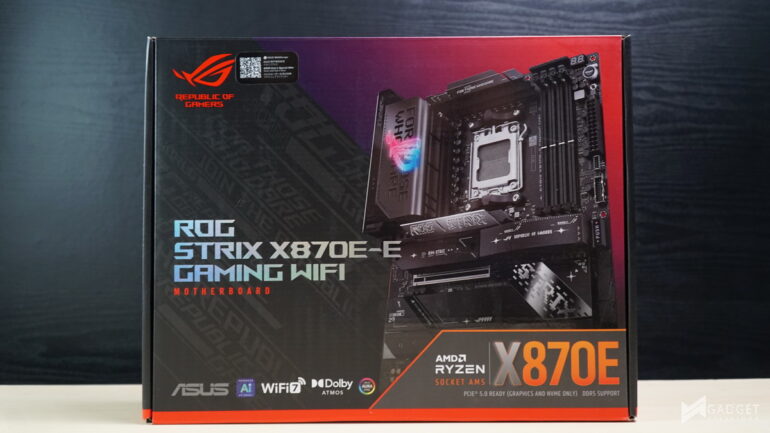 ASUS ROG X870E E Gaming Wifi Review 002