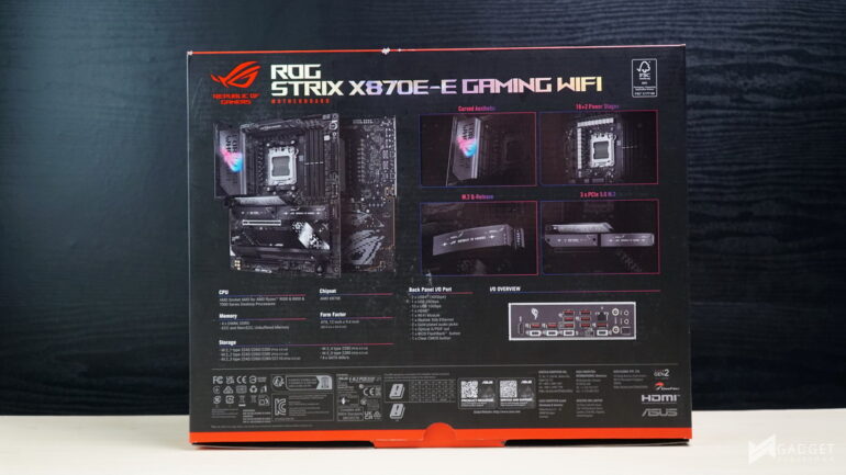 ASUS ROG X870E E Gaming Wifi Review 010