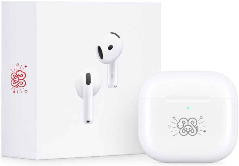 Apple Air Pods 4 Year of the Snake 2