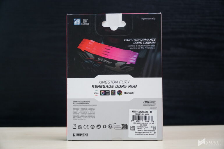Kingston Fury Renegade CUDIMM 48GB DDR5 8400 Review 32