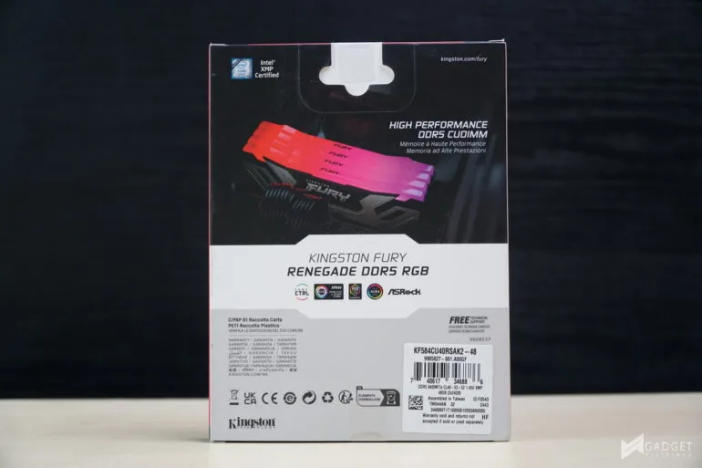 Kingston Fury Renegade CUDIMM 48GB DDR5 8400 Review 32