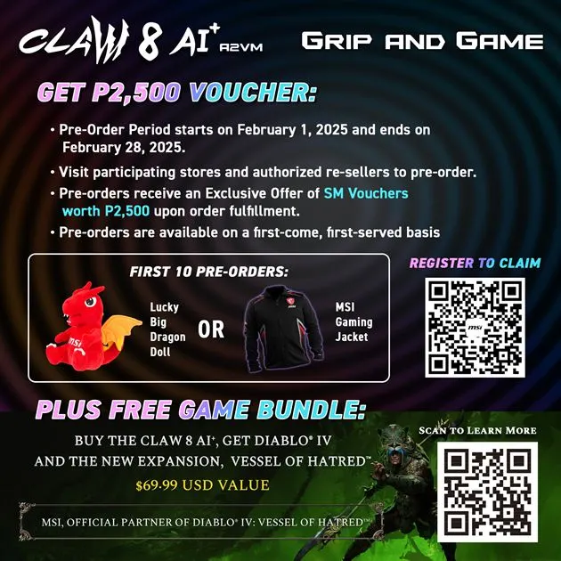 MSI Claw 8 AI+ Pre Order (5)