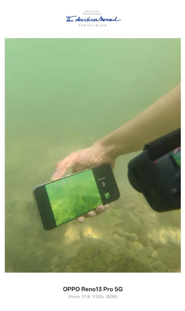 OPPO Reno13 Pro 5G Review rear camera sample underwater 2