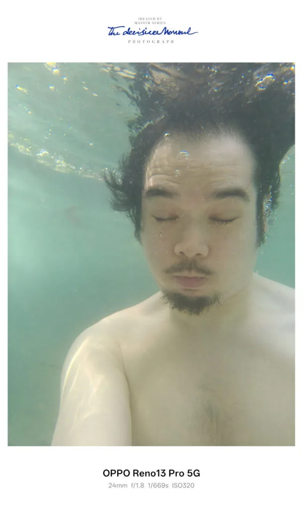 OPPO Reno13 Pro 5G Review rear camera sample underwater 4