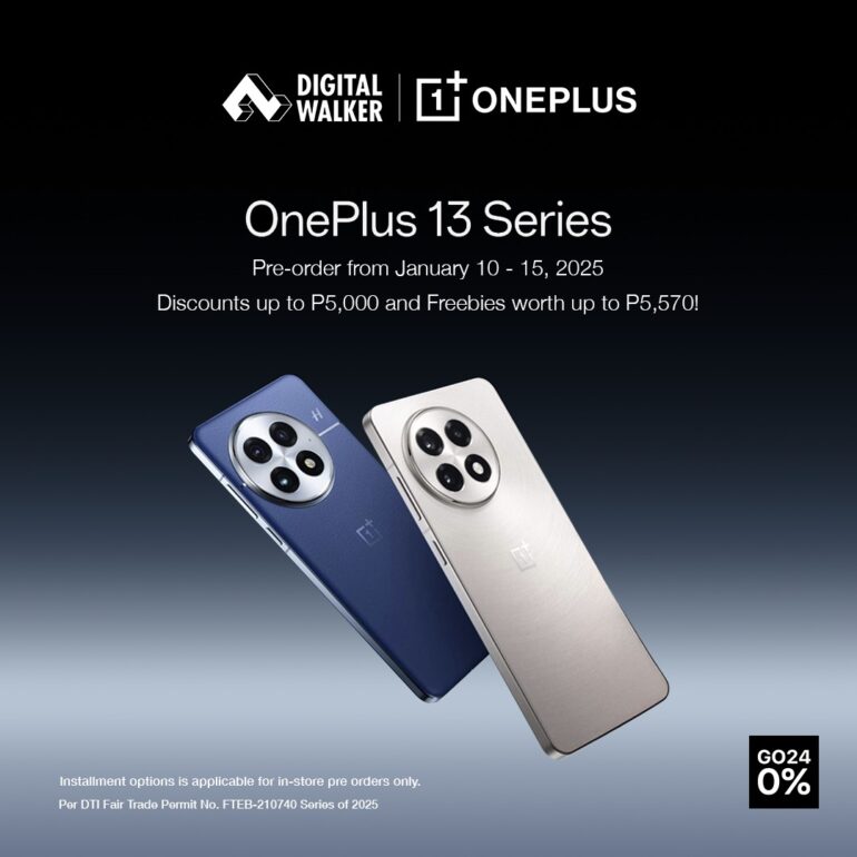 OnePlus 13 Series Pre Order Philippines Digital Walker (1)