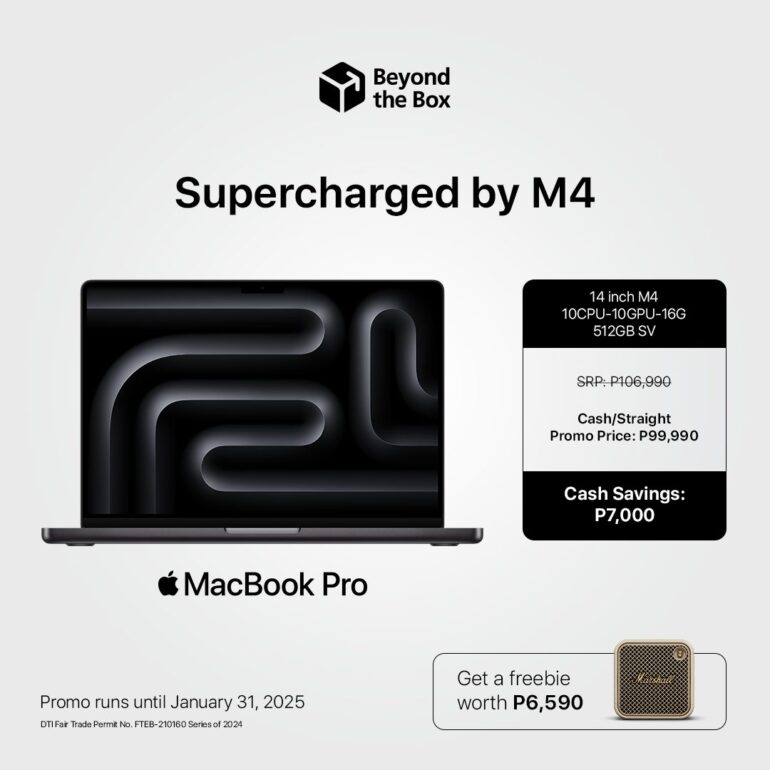 Promo MacBook Pro M4