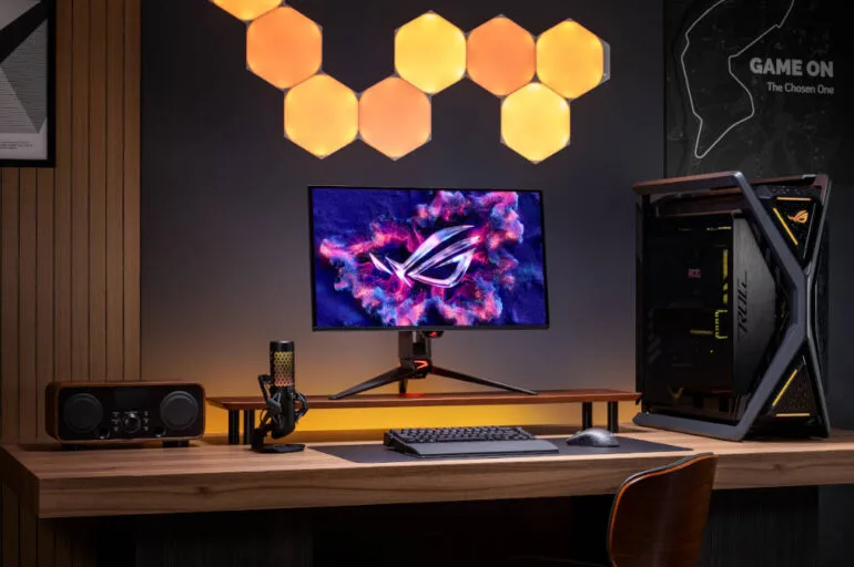 ASUS ROG Swift OLED PG27UCDM Scenario photo