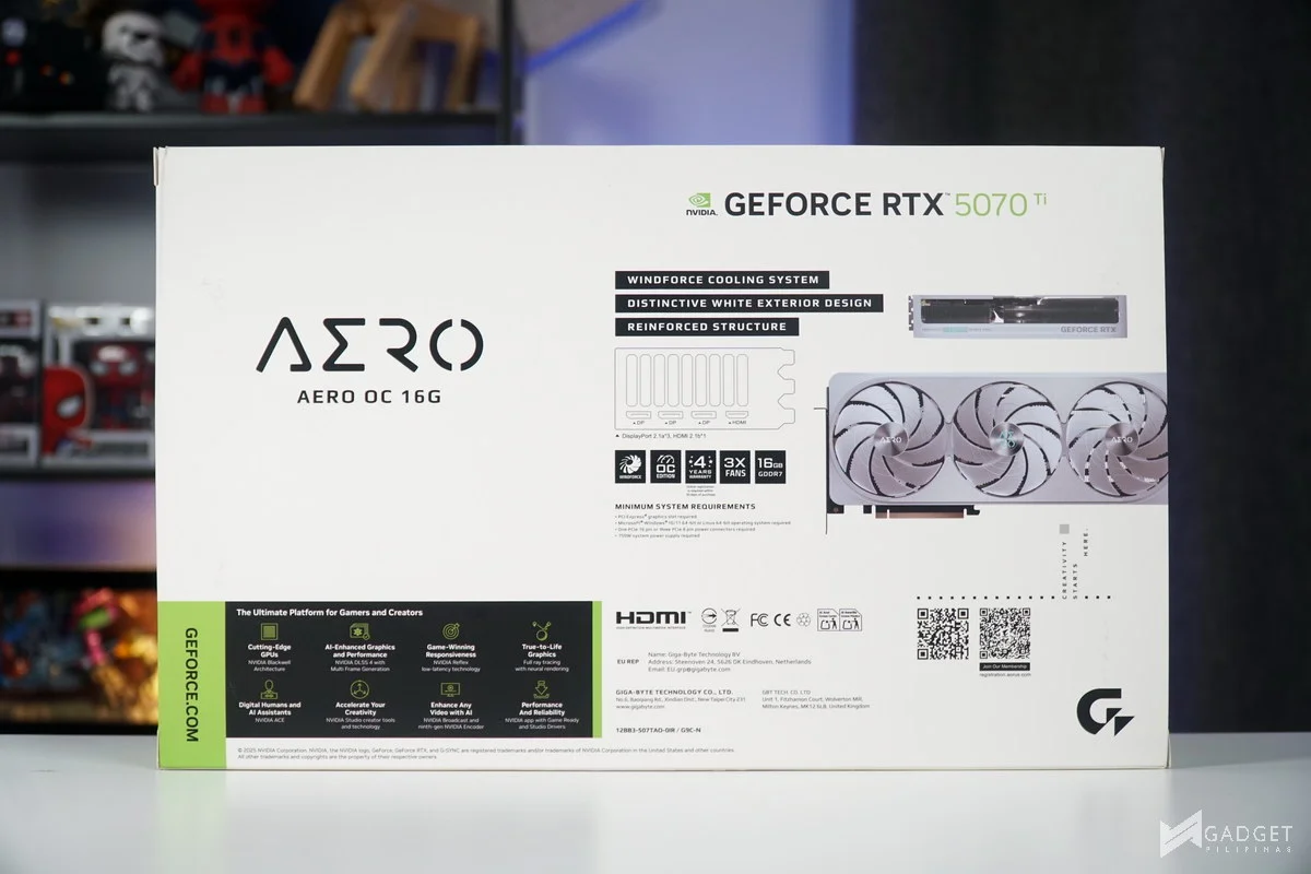 Gigabyte RTX 5070 Ti AERO OC Review 009