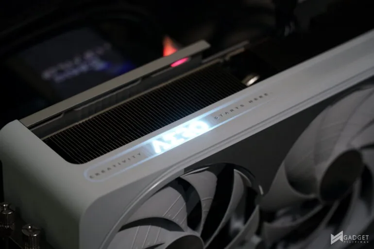 Gigabyte RTX 5070Ti AERO OC Review PH