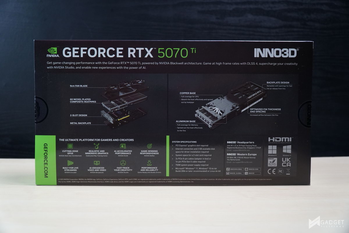 Inno3D RTX 5070 Ti X3 Review 007