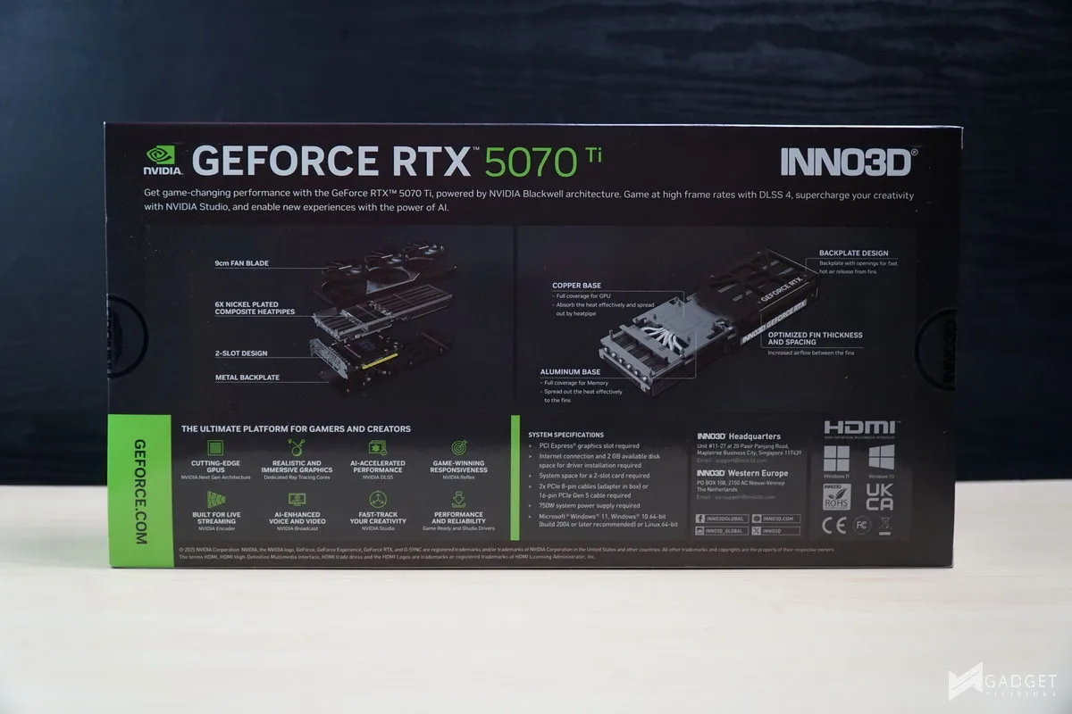 Inno3D RTX 5070 Ti X3 Review 007