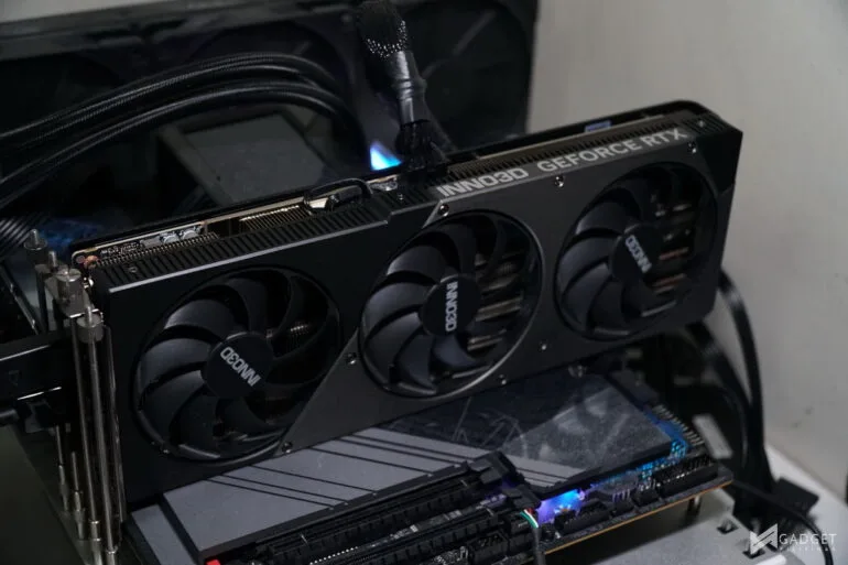 Inno3D RTX 5070 Ti X3 Review PH